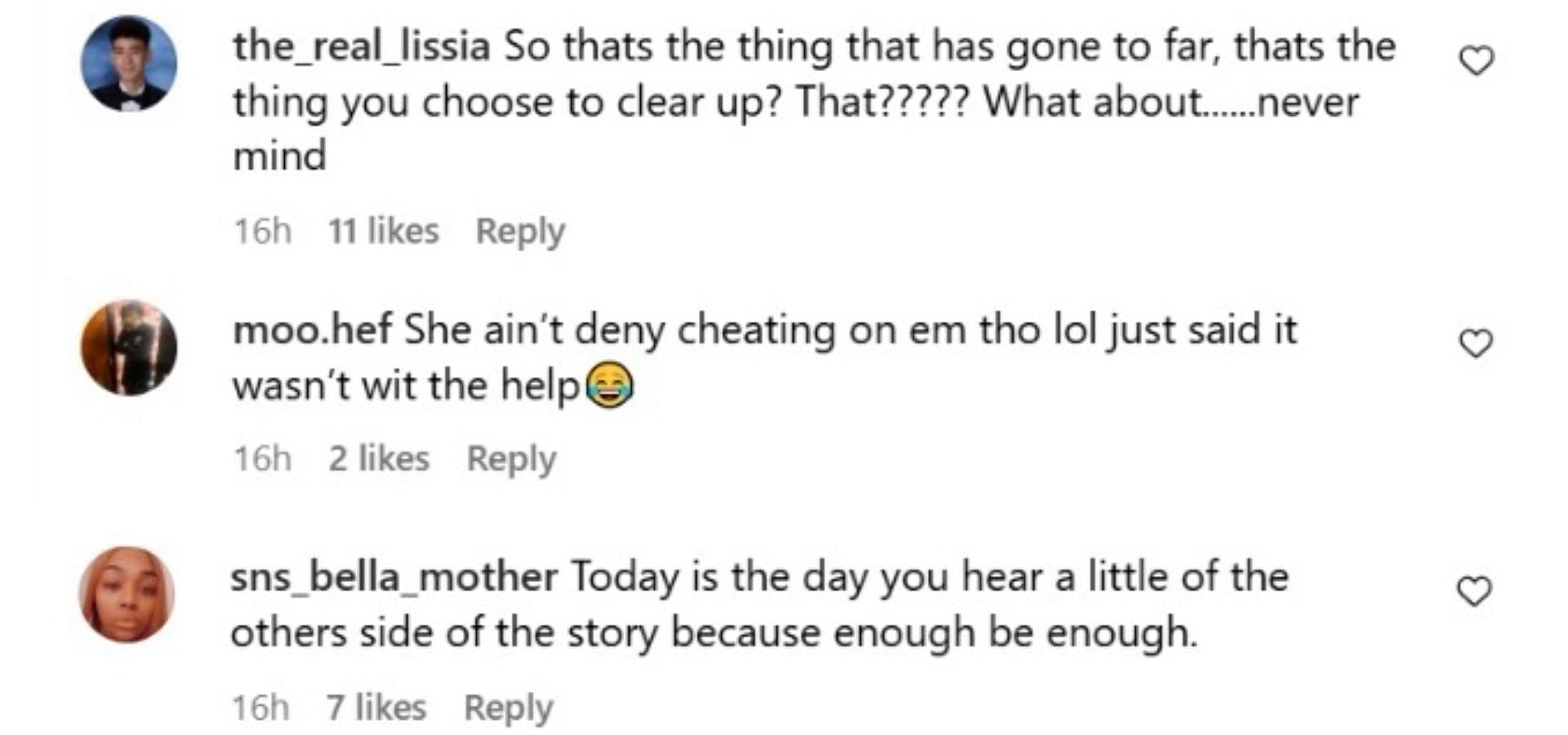 Comments reacting to the news (Image via Inatagram/@hollywoodunlocked)